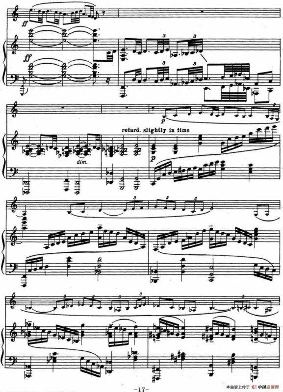 克莱斯顿《中音萨克斯管奏鸣曲》第二乐章（中萨+钢琴伴奏）