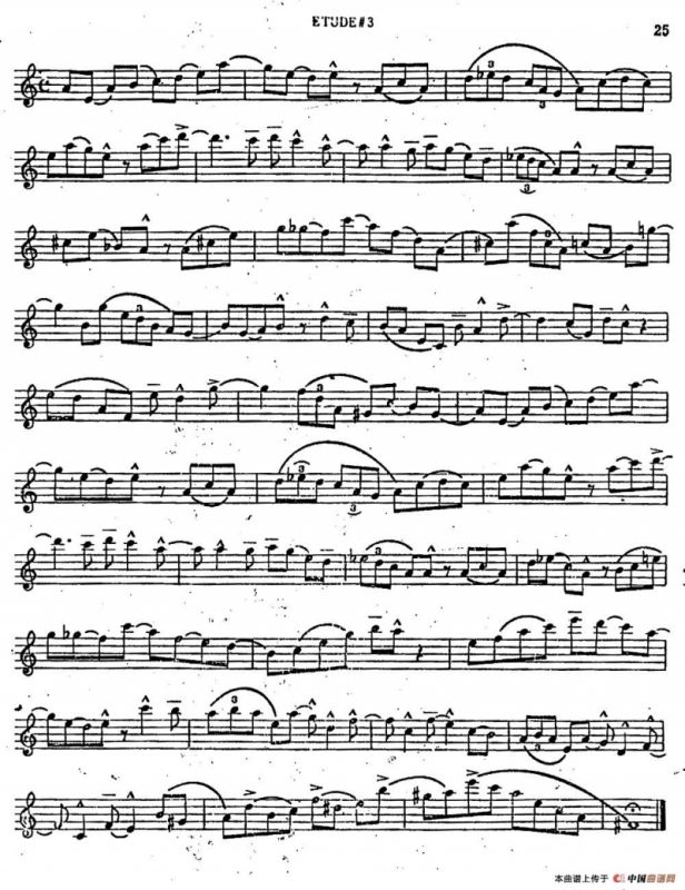 Intermediate Jazz Conception by Lennie Niehaus（25 Jazz Etudes）