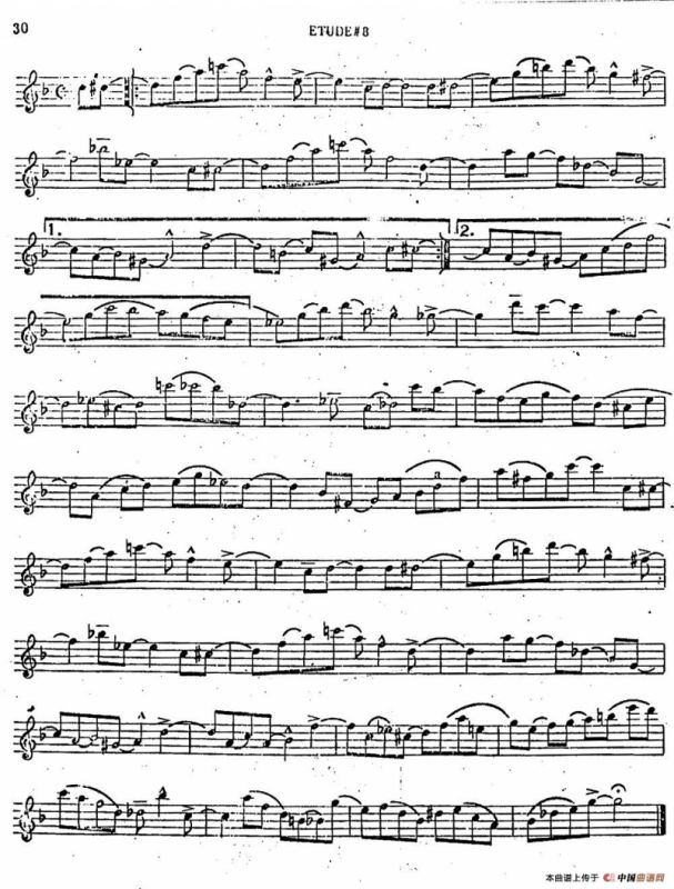 Intermediate Jazz Conception by Lennie Niehaus（25 Jazz Etudes）