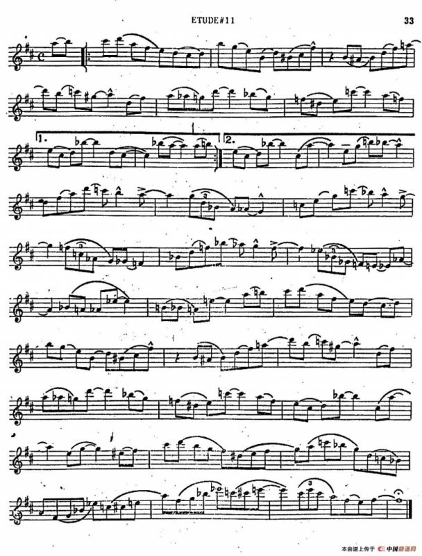 Intermediate Jazz Conception by Lennie Niehaus（25 Jazz Etudes）