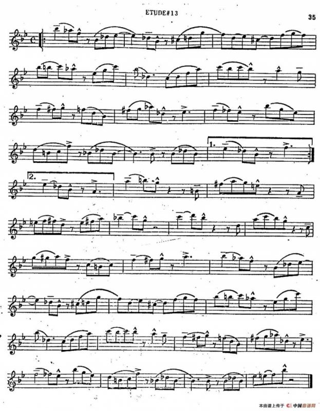 Intermediate Jazz Conception by Lennie Niehaus（25 Jazz Etudes）