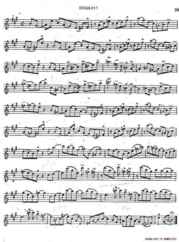 Intermediate Jazz Conception by Lennie Niehaus（25 Jazz Etudes）