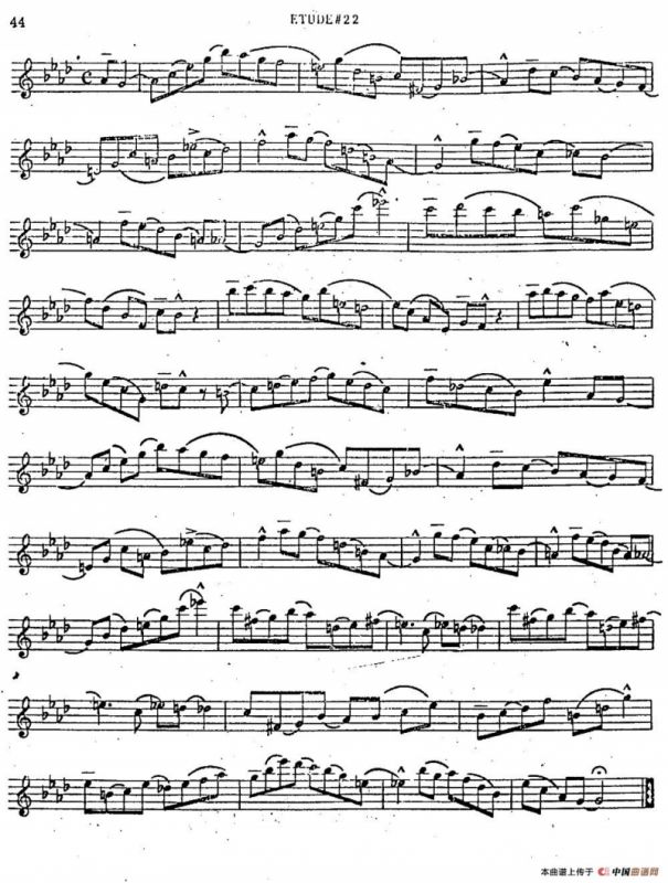 Intermediate Jazz Conception by Lennie Niehaus（25 Jazz Etudes）