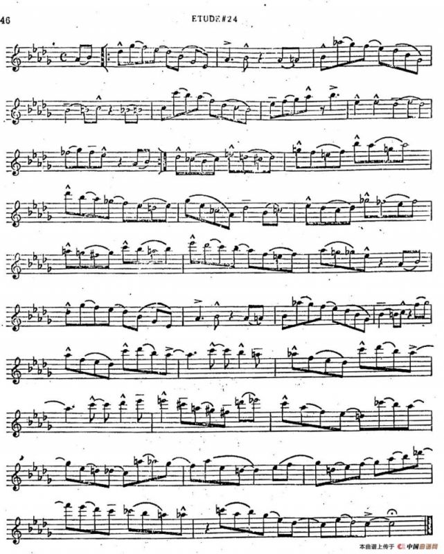 Intermediate Jazz Conception by Lennie Niehaus（25 Jazz Etudes）