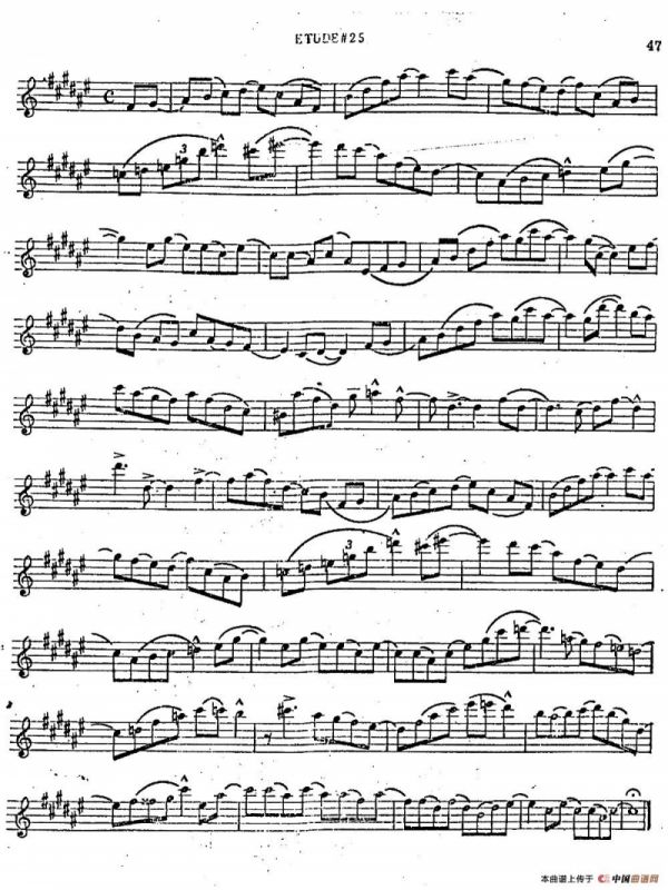 Intermediate Jazz Conception by Lennie Niehaus（25 Jazz Etudes）