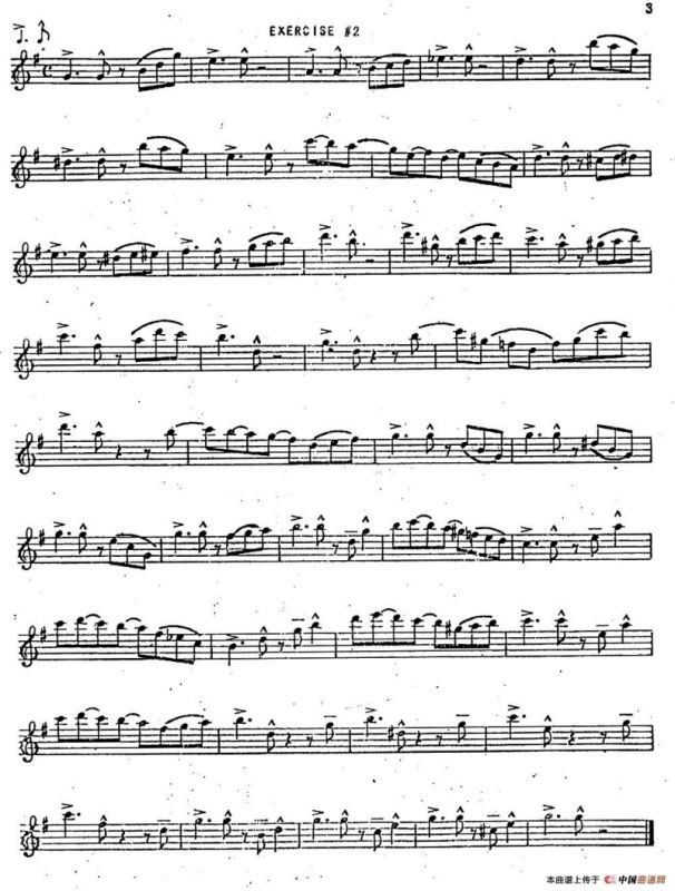 Intermediate Jazz Conception by Lennie Niehaus（20 Jazz Exercises）