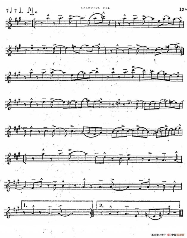 Intermediate Jazz Conception by Lennie Niehaus（20 Jazz Exercises）