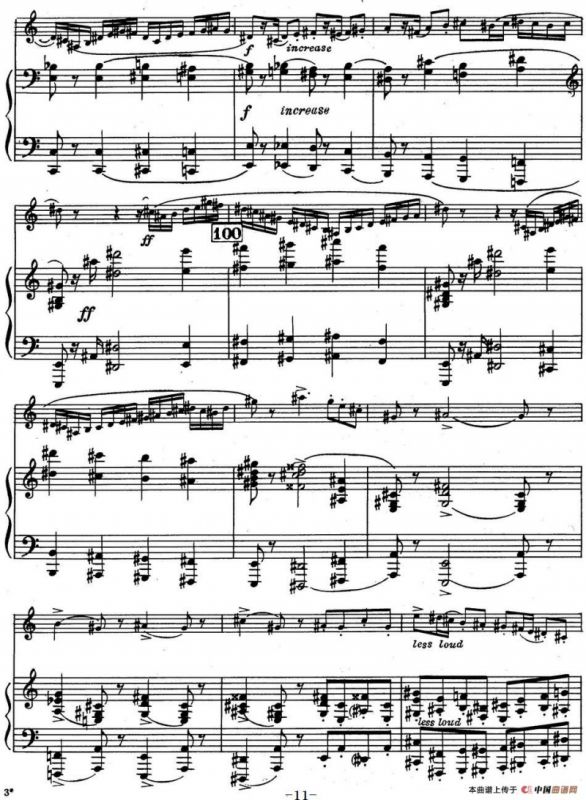 克莱斯顿《中音萨克斯管奏鸣曲》第一乐章（中萨+钢琴伴奏）