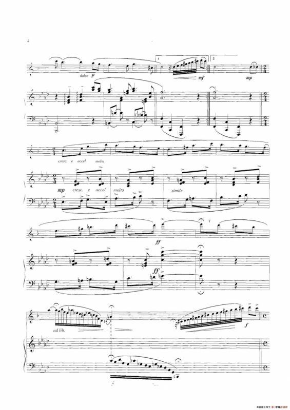 Pequena Czarda（小查尔达什）（萨克斯+钢琴伴奏）