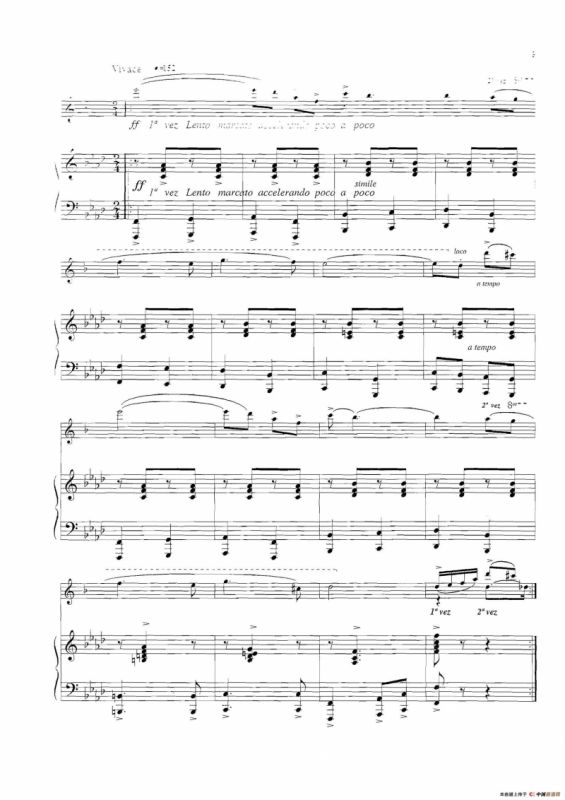 Pequena Czarda（小查尔达什）（萨克斯+钢琴伴奏）