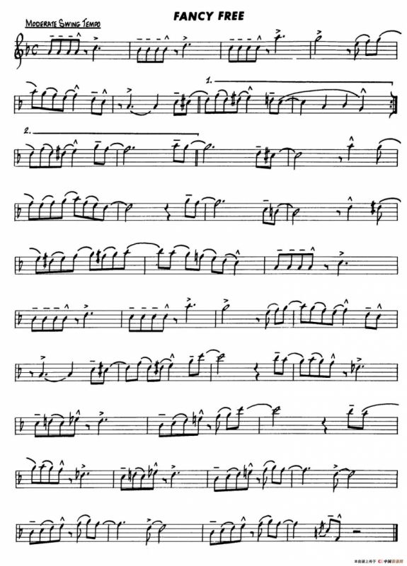 Basic Jazz Conception for sax