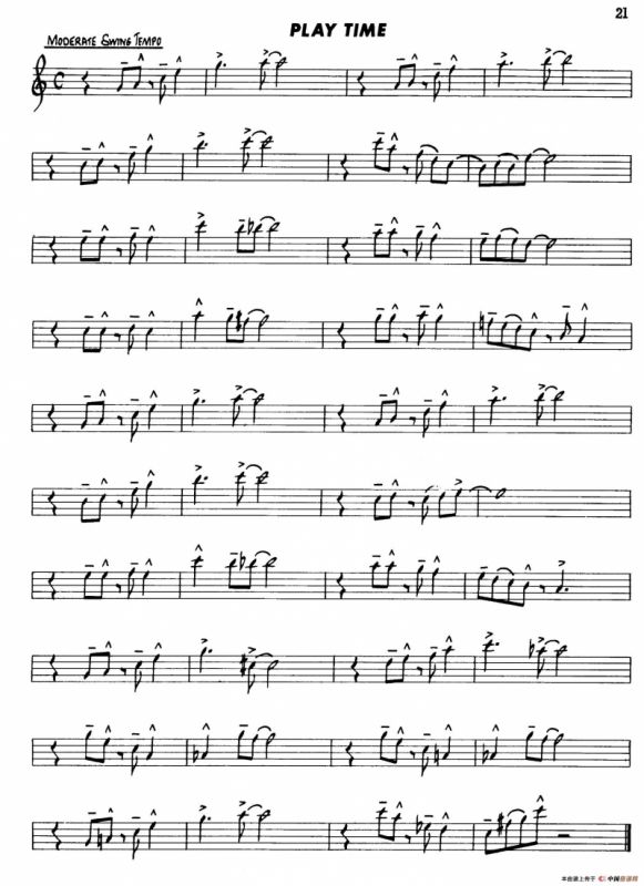 Basic Jazz Conception for sax