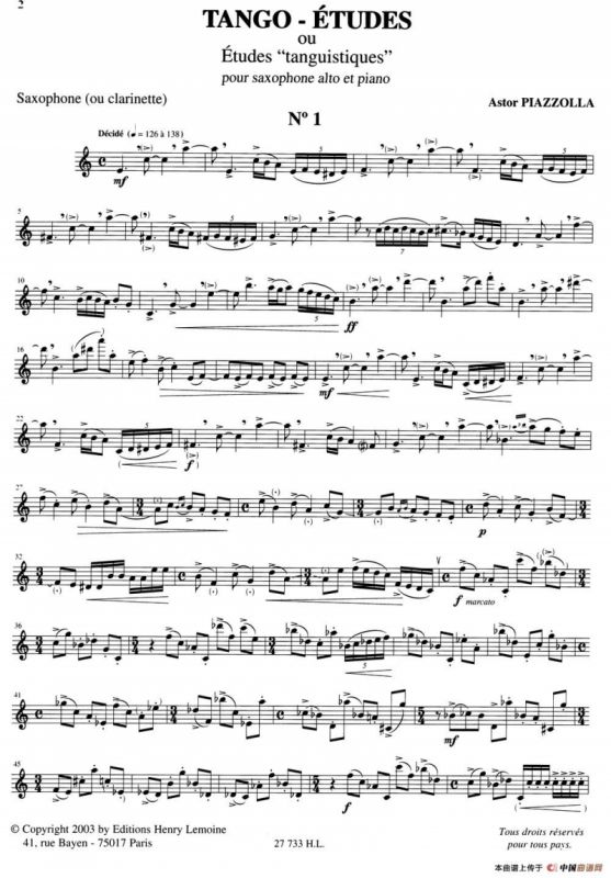 Astor Piazzolla（No.1）