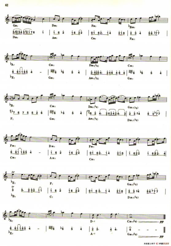 野猫布鲁斯（线简谱对照版）