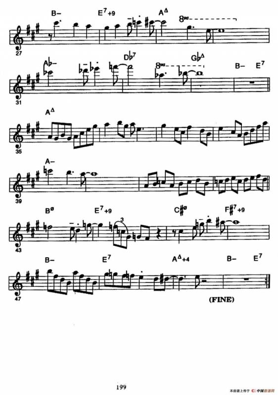 爵士乐超吹练习曲（七）