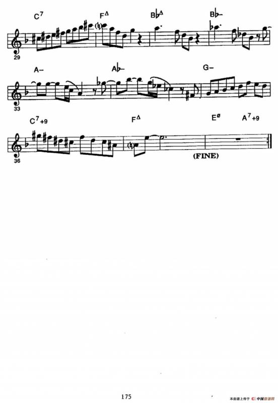 爵士乐超吹练习曲（二）