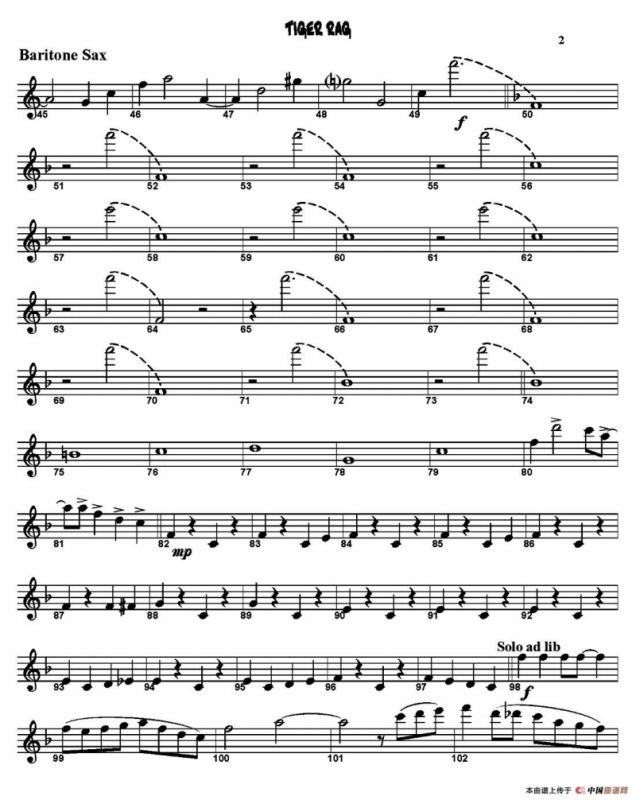 TIGER RAG（四重奏）