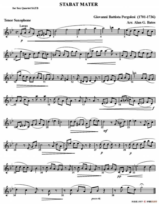 STABAT MATER（四重奏）