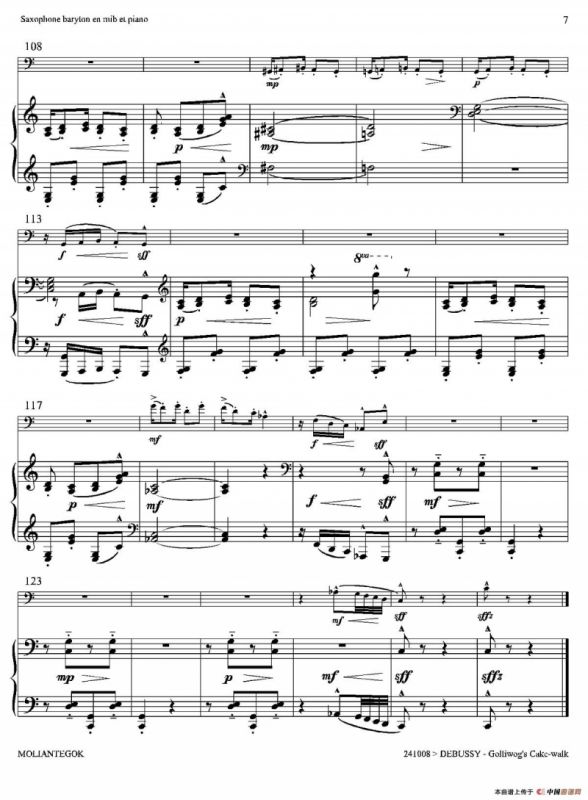 木偶步态舞（上低音萨克斯+钢琴伴奏）