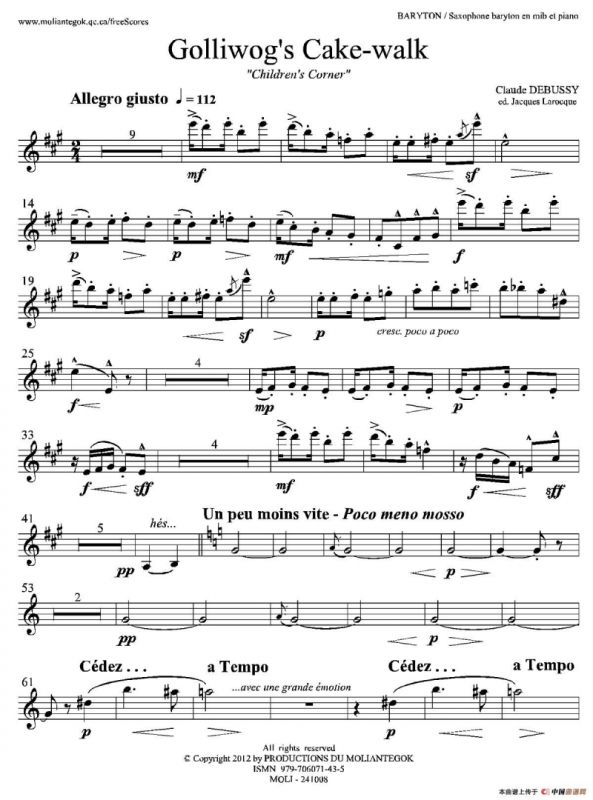 木偶步态舞（上低音萨克斯）