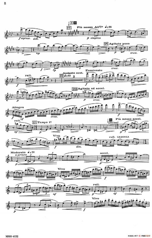 Glazunov Op.109（格拉组诺夫协奏曲Op.109）（中音萨克斯分谱）