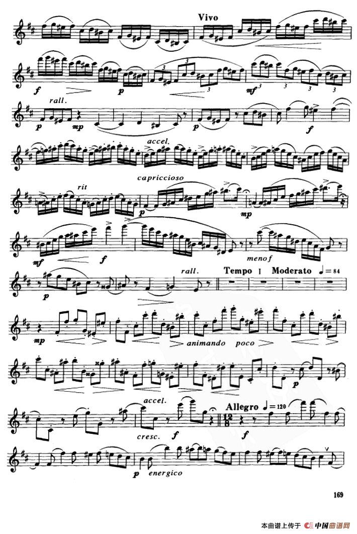 Glazunov Op.109（格拉组诺夫协奏曲Op.109）（中音萨克斯分谱）