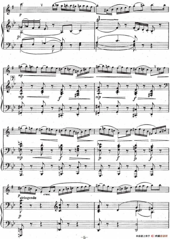 Glazunov Op.109（格拉组诺夫协奏曲Op.109）（萨克斯+钢琴伴奏）