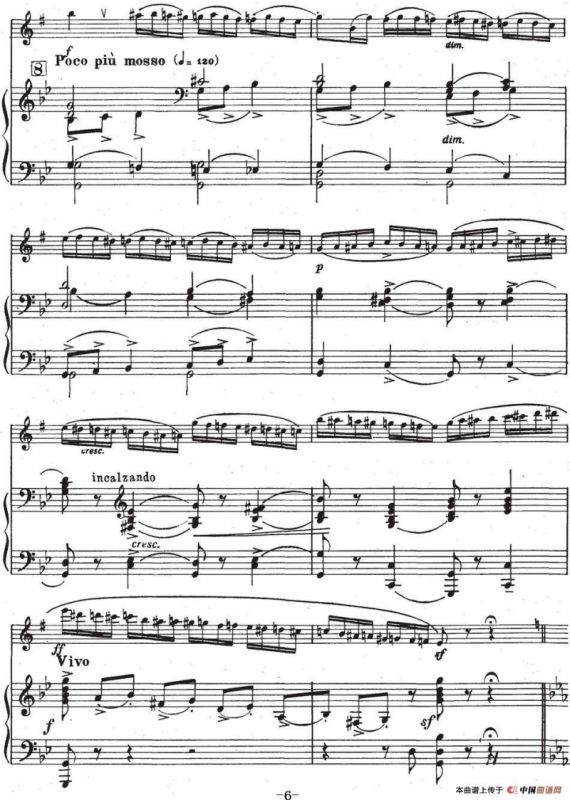 Glazunov Op.109（格拉组诺夫协奏曲Op.109）（萨克斯+钢琴伴奏）