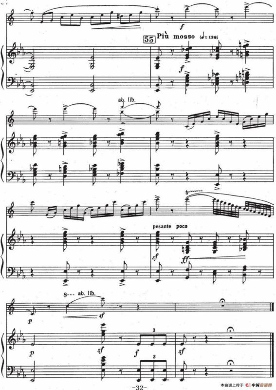 Glazunov Op.109（格拉组诺夫协奏曲Op.109）（萨克斯+钢琴伴奏）