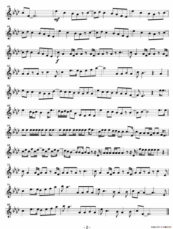 ALL STAR（2支次中音萨克斯分谱）