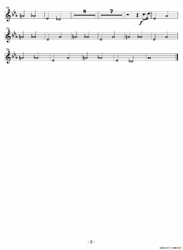 ALL STAR（2支中音萨克斯分谱）