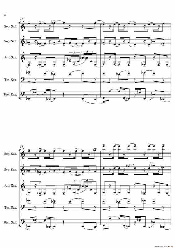 Tango（合奏总谱）