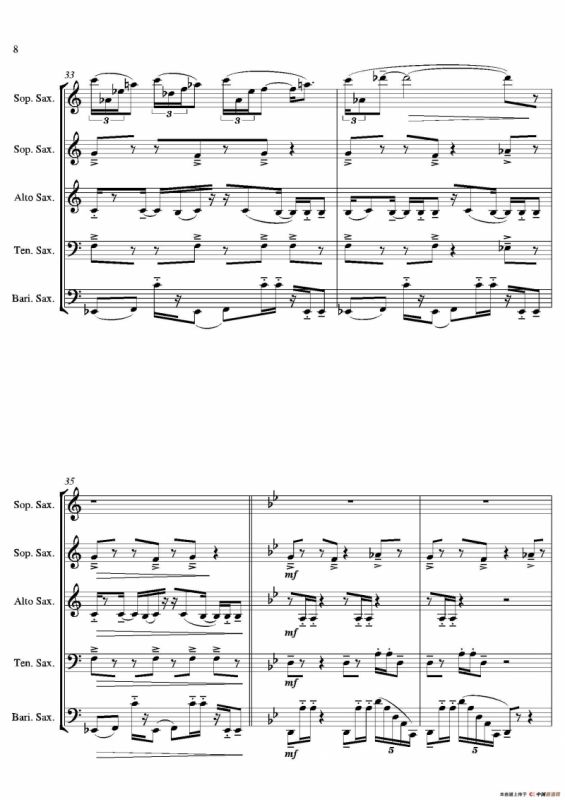 Tango（合奏总谱）