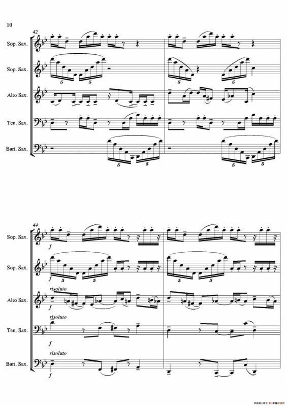 Tango（合奏总谱）