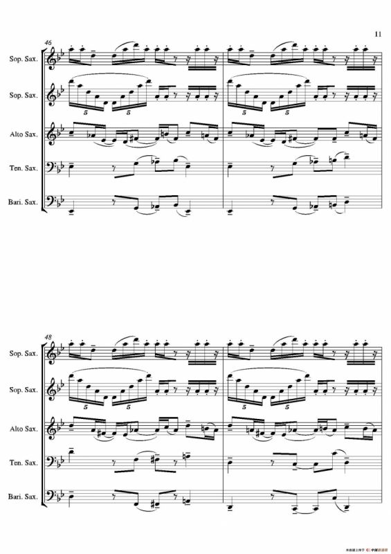 Tango（合奏总谱）