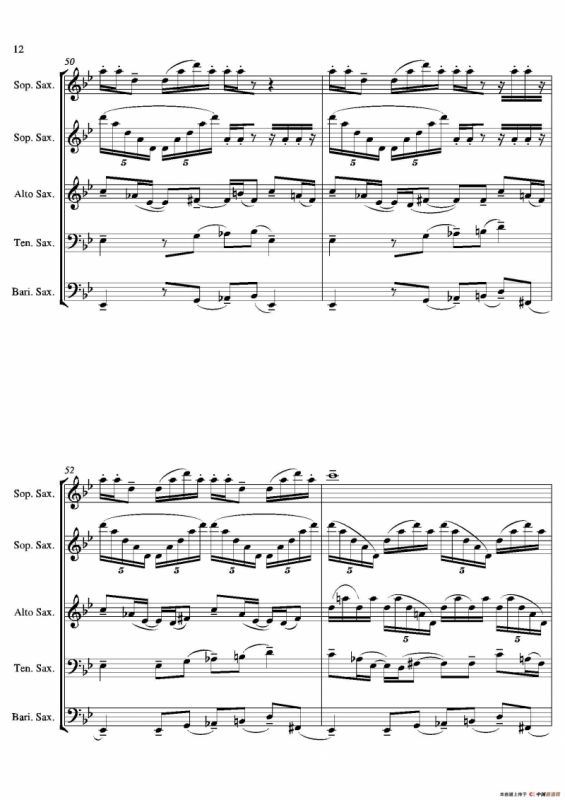 Tango（合奏总谱）