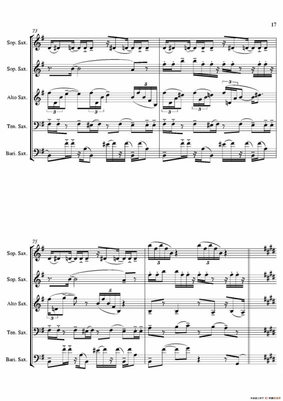 Tango（合奏总谱）