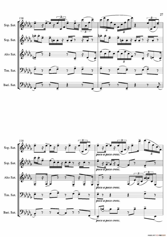 Tango（合奏总谱）