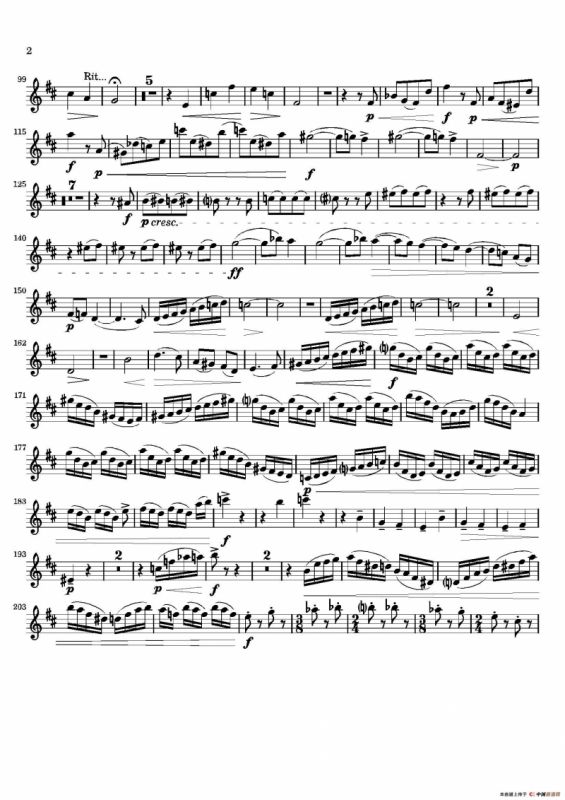 Movement（四重奏高音萨克斯分谱）