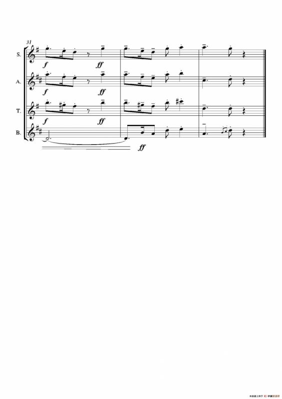 Folk Song（四重奏）