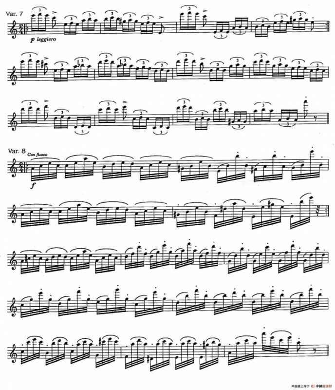 Caprice，Op.1，No.24（帕格尼尼第24首随想曲）