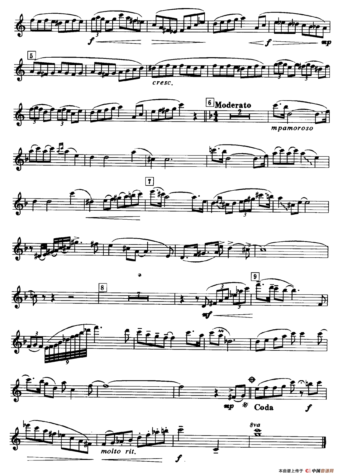 音乐会练习曲（中音萨克斯）