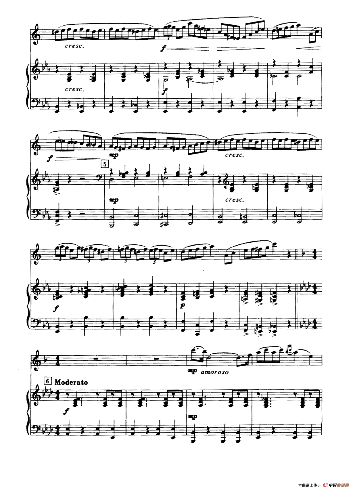 音乐会练习曲（中音萨克斯+钢琴伴奏）