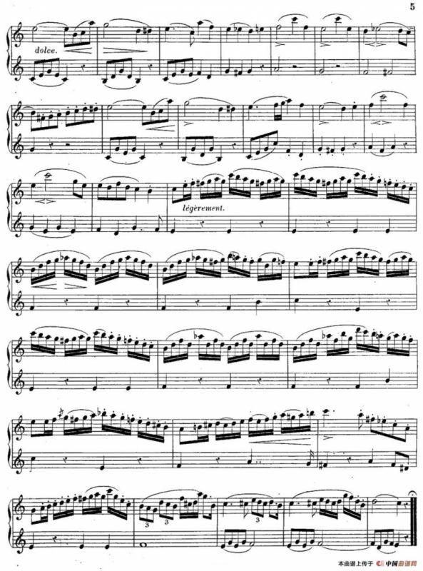 H·Klose二重奏练习曲（No.2）