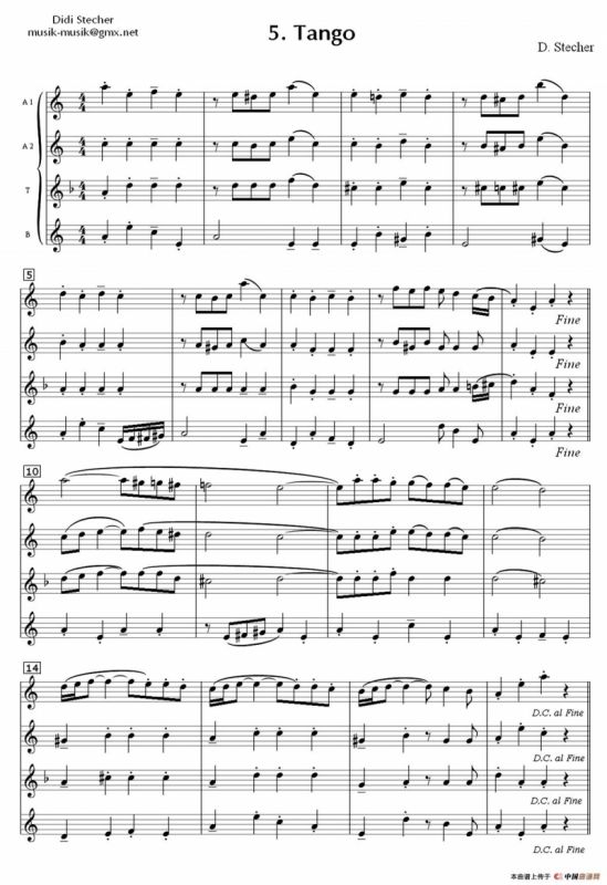 Tango（四重奏）