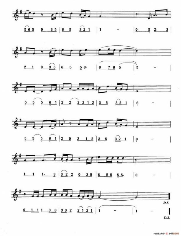 明天你是否依然爱我（线简谱对照版）