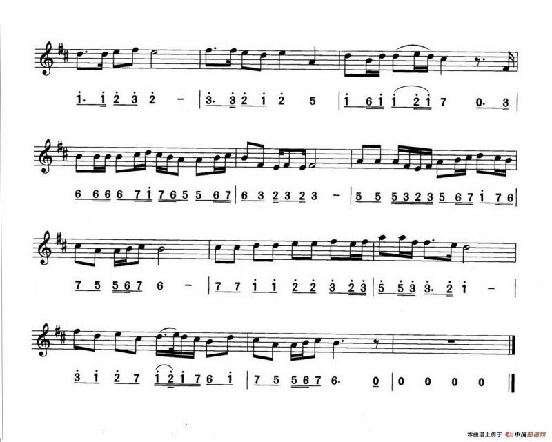 追梦人（线简谱对照版）