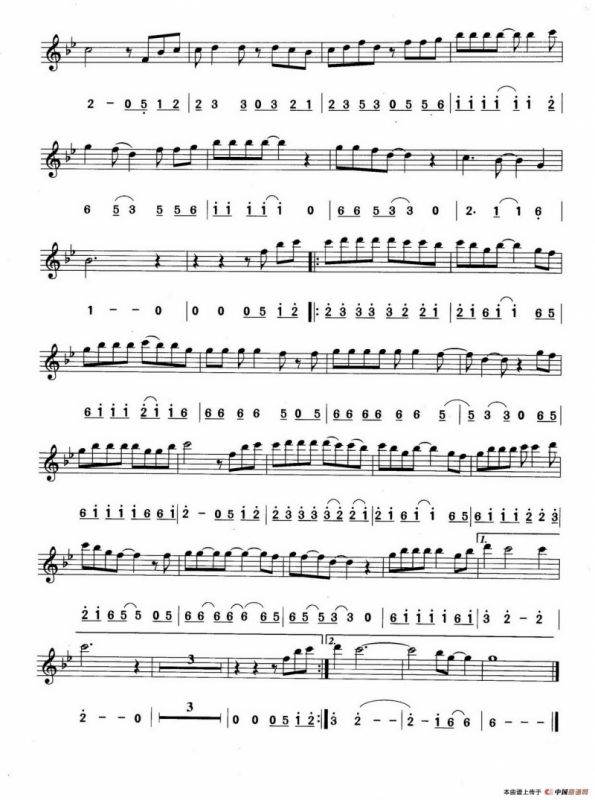 披着羊皮的狼（线简谱对照版）