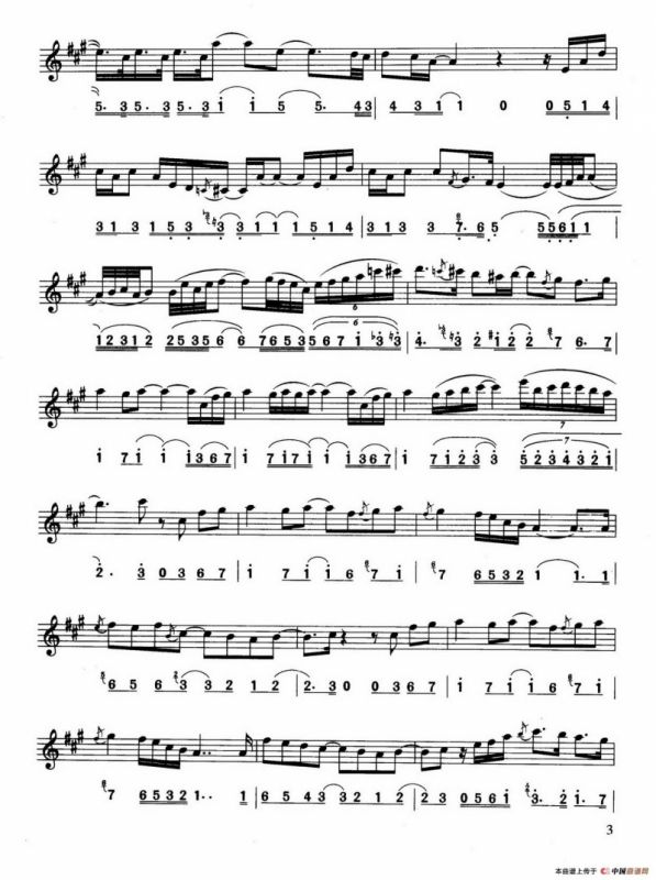 回家（线简谱对照版）