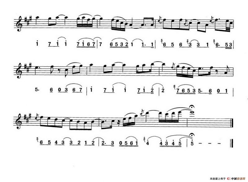 回家（线简谱对照版）